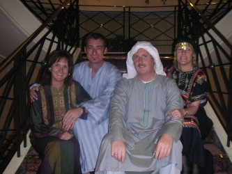 Ägyptischer Abend an Bord