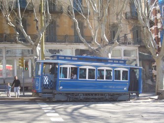 Tramvia Blau auf den Tibidabo
