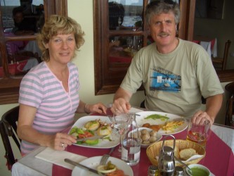 Lunch in Playa de Santiago