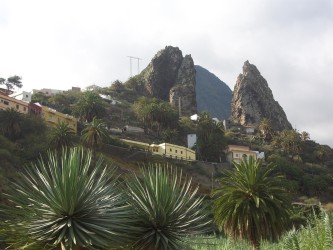 Roques Enamorados (Zwillingsfelsen), Valle Hermigua