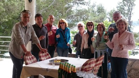 Willkommensgruß für unsere Gruppe