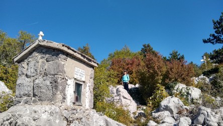 Kapelle am Weg zu Veliko Rujno