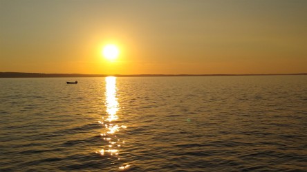 Abend am Velebitski Kanal