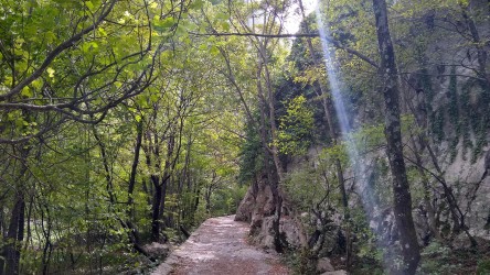 Rückweg aus der Velika Paklenica Schlucht