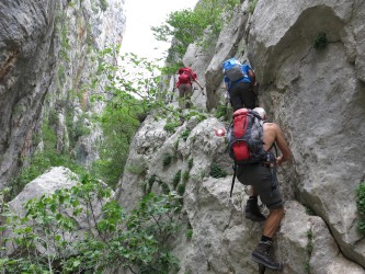 Aufstieg in die Mala Paklenica - © Detlef