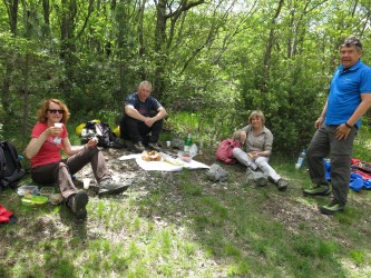 Stärkung der Wanderer - © Detlef