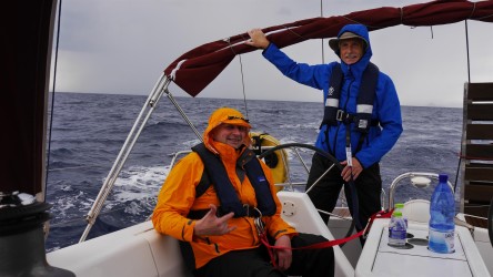 Gewitter auf Kurs Kalamaki