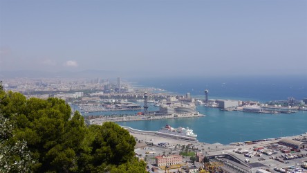 Ausblick vom Montjuïc