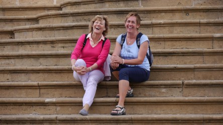 Herta und Christine, Domo de Enna