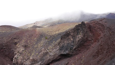 Lavalandschaft beim Etna Rifugio