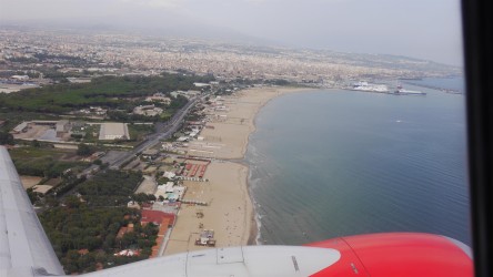 Abflug von Catania