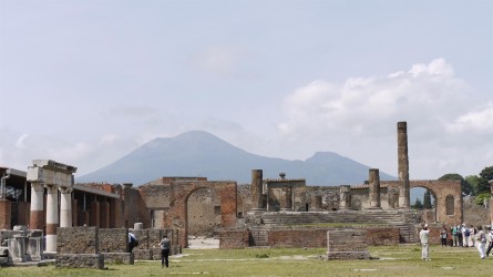Pompej vor dem Vesuv