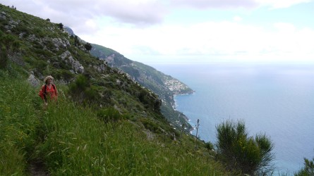 Abstieg Richtung Positano von Maria del Castello