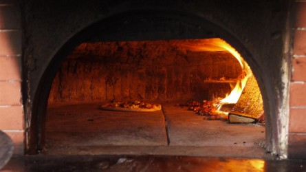 Unsere Pizza wird...