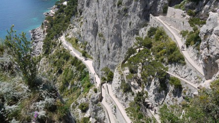 Via Krupp, Capri