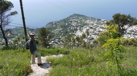 Abstieg vom Monte Solaro