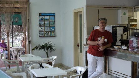 Espresso für Skipper Chris