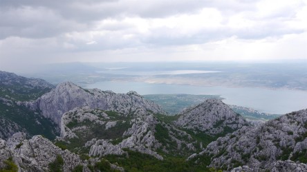 Ausblick auf Velebitski Kanal und Novigrader Meer