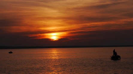 Abend am Velebitski Kanal, Pansion Michael