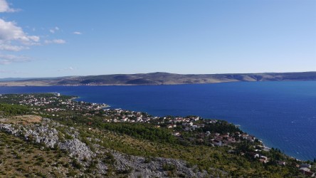 Blick auf Starigrad Paklenica