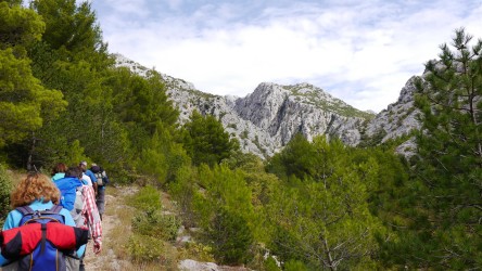 Zustieg zur Mala Paklenica