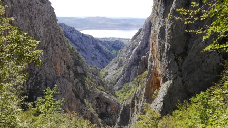 Mala Paklenica Schlucht