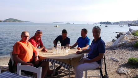 Letztes Crewessen, Bucht von Skiathos