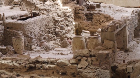 Ausgrabungen von Akrotiri