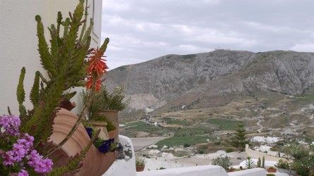 Blick auf den Profitis Ilias Berg