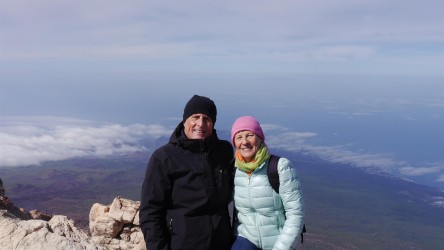 Am Pico del Teide (3.715 m)