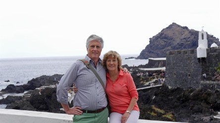 Chris und Herta in Garachico