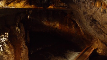 Unterirdischer Fluss Pivka