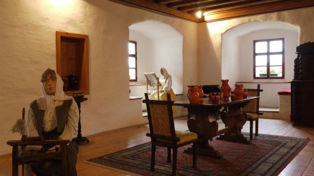 Alte Wohnräume der Höhlenburg