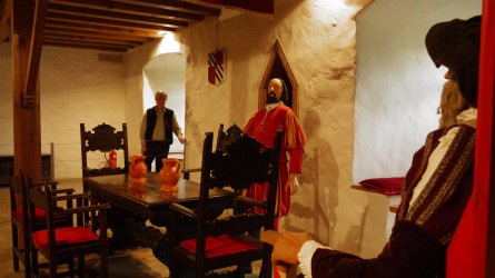 Alte Wohnräume der Höhlenburg