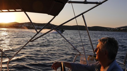 Abendlicher Kurs auf Kap Sounion