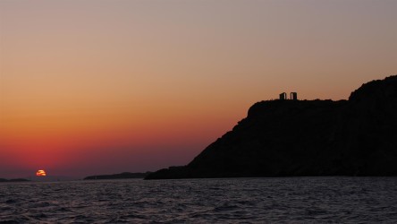Kap Sounion mit Poseidon-Tempel