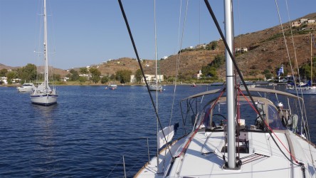 Ankerplatz vor Vouraki, Kéa