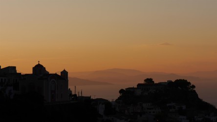 Abendstimmung in der Chora