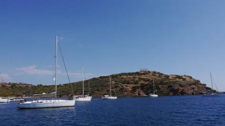 Ankerplatz, Sounion Bucht