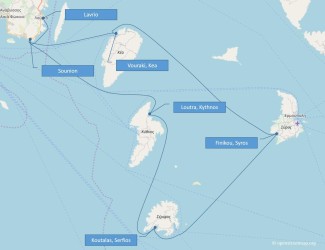 Unsere Route - © openstreetmap.org