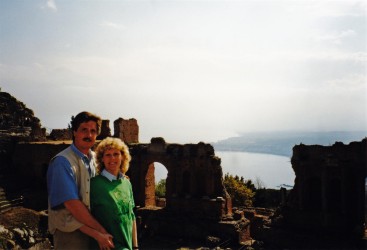 Ein früherer Sizilien-Besuch. Taormina, 1999