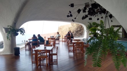 Imbiss im Mirador del Río