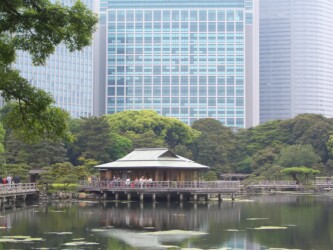 Nakajima-Teehaus, Hama-rikyū Gardens