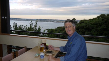 Stärkung vor der Rückfahrt