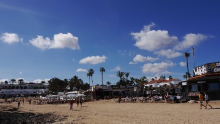 Erster Strandbesuch, Corralejo