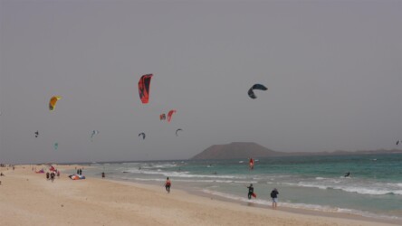 Kiter am Flag beach
