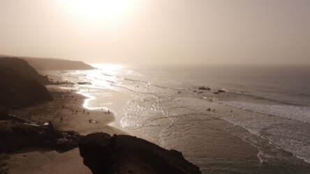 Abendstimmung an der Playa Viejo Rey, La Pared