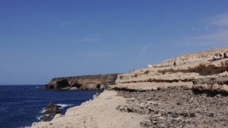 Spaziergang zu den Cuevas de Ajuy