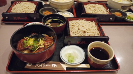 Ein Traum - Soba-Nudeln mit Aal, Tokyo