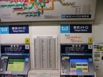 Metro Ticketautomaten